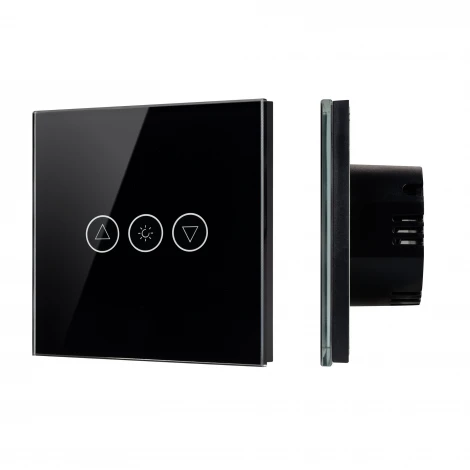 Светорегулятор сенсорный с Zigbee управлением SWT-OMALI-SD3-ZB-BK (250V, 500W) (Arlight, Стекло, Умный дом) 050060