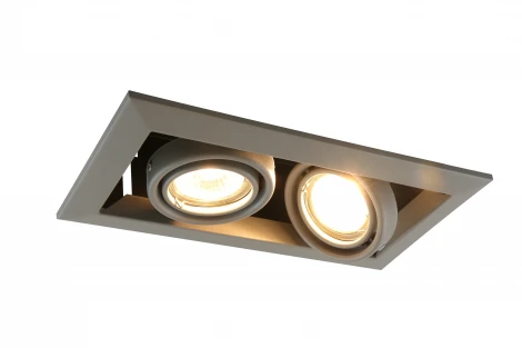 Встраиваемый точечный светильник Arte Lamp Cardani Piccolo A5941PL-2GY (220V)