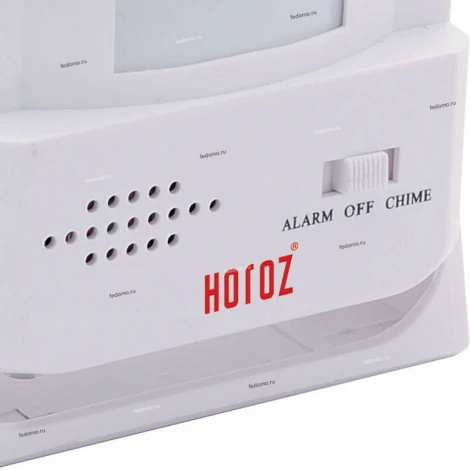 Звонок дверной беспроводной Horoz Helix, белый, IP20, 315MHz