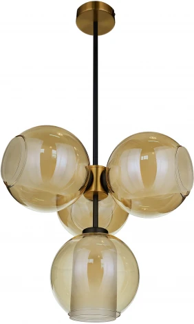 Потолочная люстра на штанге 33 Идеи CHN800L.04.17BL.ASB-M04AM (220V, шарики)