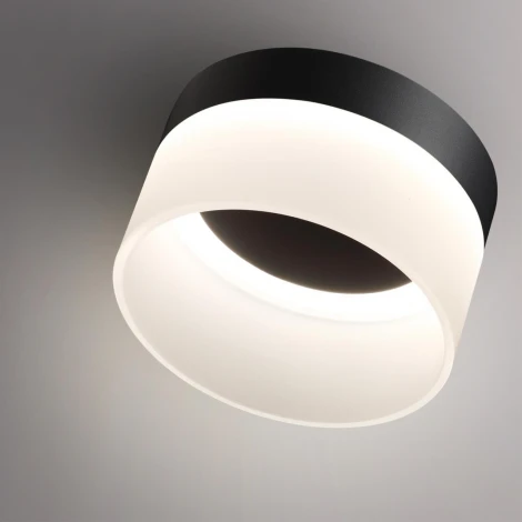 Светильник накладной светодиодный Novotech Aura 359446 черный IP20 LED 18W 220-240V 4000K