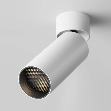 Накладной потолочный светильник FOCUS LED 3000K 1x12Вт 50° Maytoni Technical C055CL-L12W3K-W-W (220V, круглые)