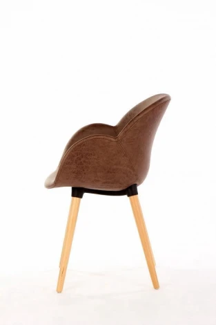 Стул Patchwork Коричневая ткань