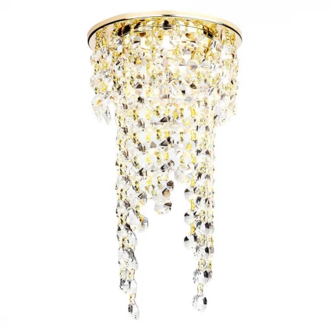 Встраиваемый точечный светильник Ambrella K2071 G/CL