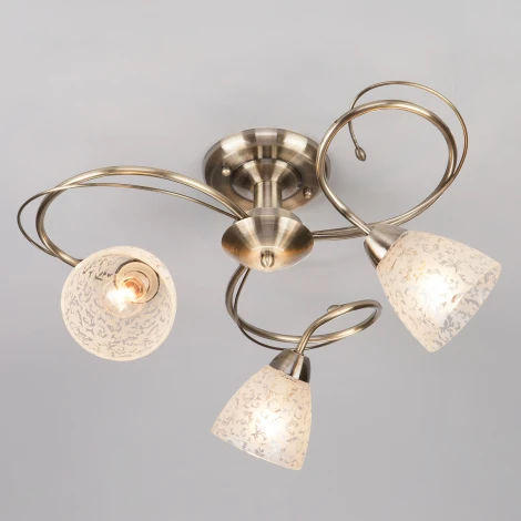 Потолочная люстра Eurosvet Natalie 30130/3 античная бронза