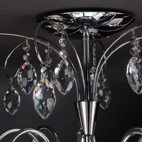 Потолочная люстра Eurosvet Rosalva 10021/8 хром