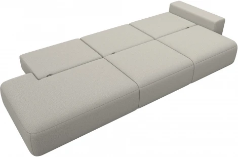 Диван прямой Лига-036 НПБ Модерн Лонг подлокотник справа Лига Диванов (Рогожка) арт.124741