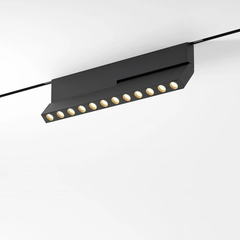 Трековый светильник магнитный Downlight Elektrostandard Mini Magnetic 85208/01 12W 3000K черный (LED, 24V)