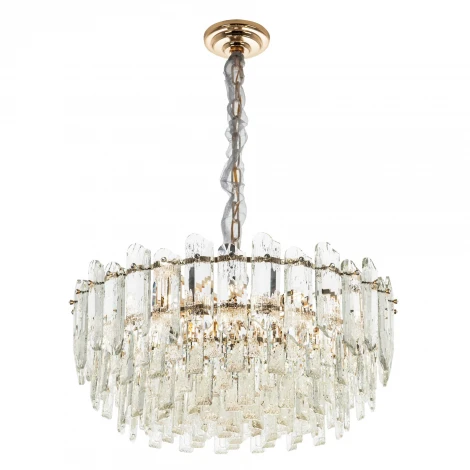 Подвесная люстра хрустальная Modelux MODELUX ML.7083.12 GD