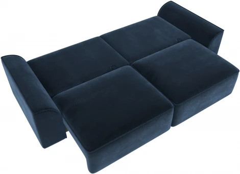 Диван прямой Лига-048 НПБ Лига Диванов (Велюр) арт.128231