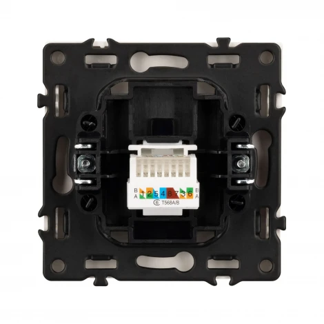 Механизм компьютерной розетки SCT-NOBE-MPC1-SFPL-GD (RJ-45, CAT6) (Arlight) 054306