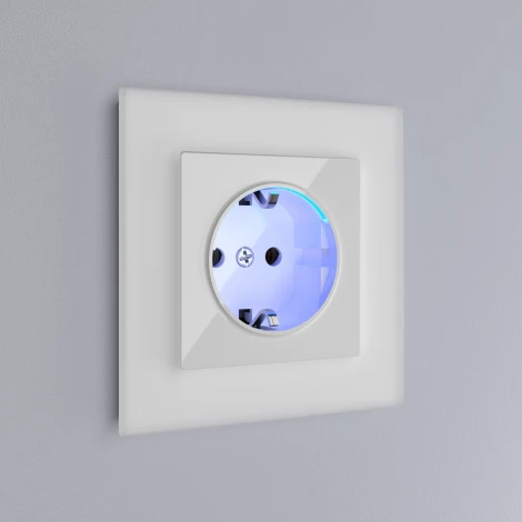 Рамка на 1 пост Favorit (белый матовый,стекло) Werkel W0011105 (a051290)