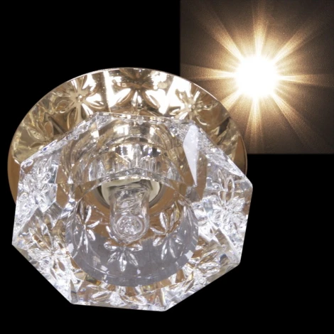 Встраиваемый точечный светильник Reluce 07232-9.0-001HS G9 GD (220V)