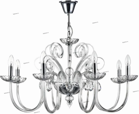 Подвесная люстра Maytoni Marcella DIA586-PL-08-N