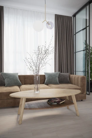 Стол журнальный Серфинг дуб сонома/акация от фабрики Mebelik