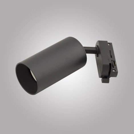 Трековый светильник однофазный 220V AM Group AM473 BK