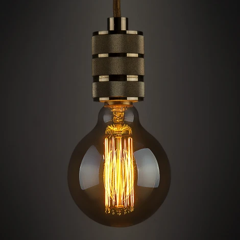 Ретро лампочка накаливания Эдисона шар прозрачная E27 60W 230V 340 lm Elektrostandard G95 60W