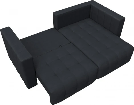 Диван угловой Лига-052 НПБ угол универсальный Лига Диванов (Замша) арт.128813