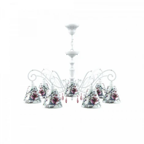 Люстра подвесная Classic 19 E3-07-WM-LMP-O-13-CRL-E3-07-PK-DN