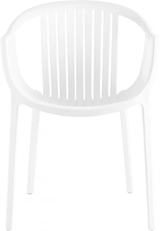 Стул с подлокотниками Stool Group Kolstad пластик белый УТ000037036