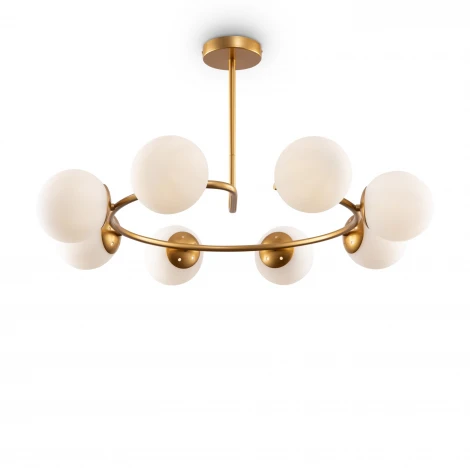 Потолочная люстра на штанге Freya Majesty FR5125PL-08MG шарики