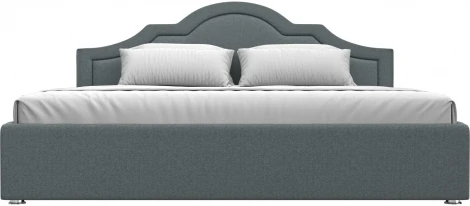 Кровать интерьерная Афина 200 (Серый/Рогожка) Лига Диванов арт.123051