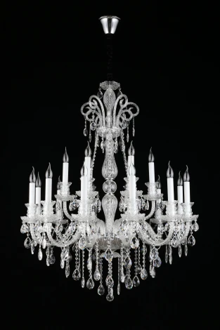 Подвесная большая люстра Aployt Ketrin APL.812.03.18 (220V, на цепи, свеча)