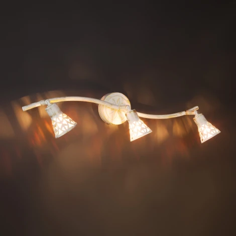 Спот Eurosvet 20027 20027/3 белый с золотом