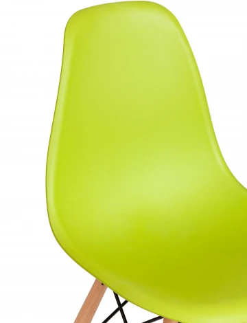 Стул CINDY (EAMES) (mod. 1801) / 2 шт. в упаковке Tetchair (Дерево бук,Металл,Пластик/Зеленый) арт.24428