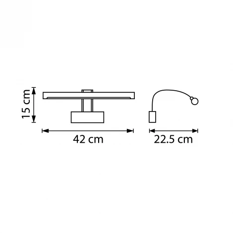 Подсветка для картин светодиодная Lightstar Noce 201151