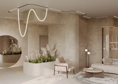 Коннектор радиусный R300 Exility встраиваемый черный (магнитный) Maytoni Technical TRA044-ANGLE (220V)