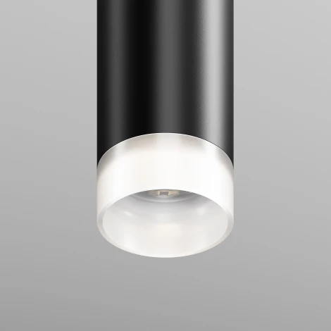 Трековый светильник с гибким неоном магнитный 5W 48V Maytoni Skim TR210-1-5W3K-M-B (LED, круглые)