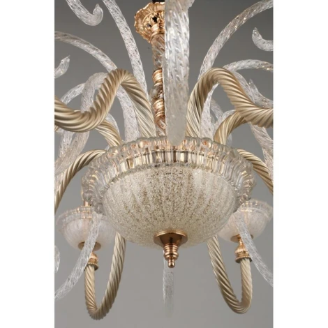 Подвесная люстра Omnilux 883 OML-88303-08 (220V, на цепи, свеча)