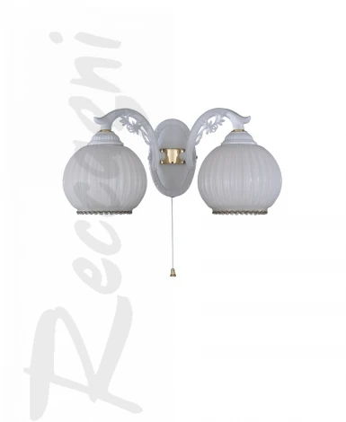 Бра Reccagni Angelo A 9600/2 (220V, выключатель, шарики)