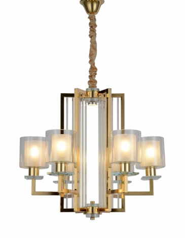 Подвесной светильник Lumina Deco Manhattan LDP 8012-6 F.GD