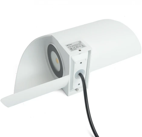 Настенный светильник уличный светодиодный Окленд 48312 Feron DH109, 2*5W, 520Lm, 3000K, белый (220V, IP54)