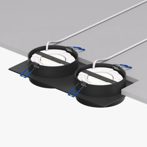 Встраиваемый светильник Denkirs Flat DK2092-BK (220V)