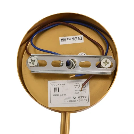 Бра Lumion Larina 8323/1W латунь/белый, металл/стекло E27 1*60W 220V