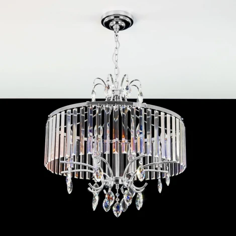 Подвесная люстра Citilux Инга CL335181 (220V, подвески, на цепи, круглые)