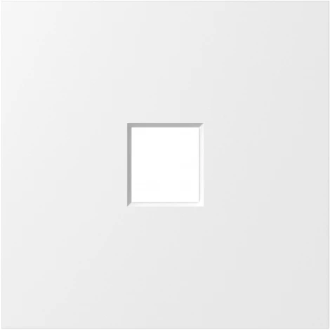 Накладка 1-я для розеток RJ45,TV,SAT, матовый белый Donel S08 DS85933