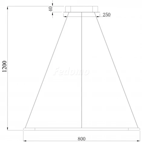 Donolux S111024 S111024/1SQ 60W White Out
