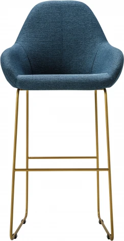 Стул бар Kent БлюАрт/Линк Золото R-Home арт.4101198h_БлюАртЗолот_БАР