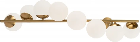 Подвесной светильник Zing FR5199PL-08BS1 Freya (220V, на тросе, шарики)