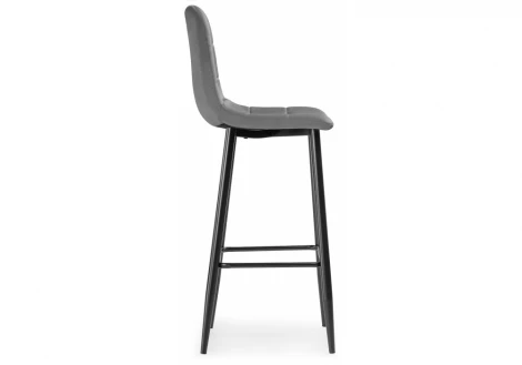 Барный стул Woodville Chio dark gray / black 11983