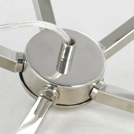 Подвесная люстра Lussole Clovis LSP-8744 (220V, на цепи, свеча, IP21)