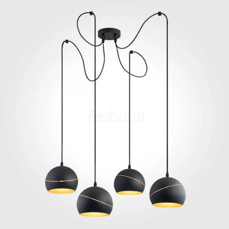 TK Lighting Yoda 2221 Black Orbit