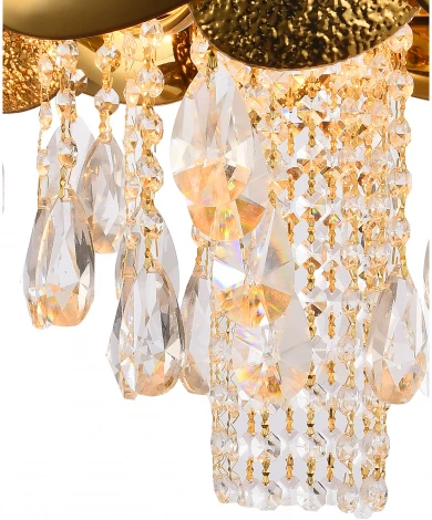 Подвесная люстра Natali Kovaltseva Valencia 91009/6C GOLD