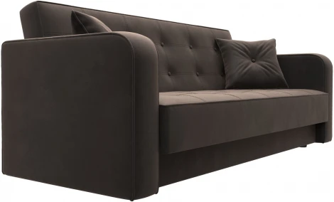 Диван-книжка Тур (Коричневый/Велюр) Лига Диванов арт.121777