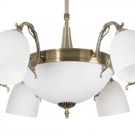 Потолочная люстра на штанге MyFar Биене MR1523-8C