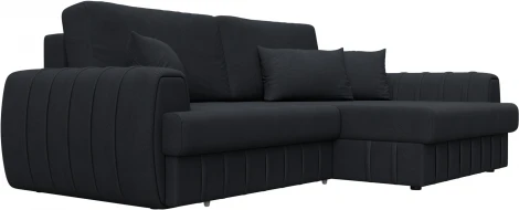 Диван угловой Лига-057 НПБ угол правый Лига Диванов (Замша) арт.129282